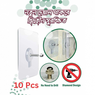 Nut Screw Wall Hook