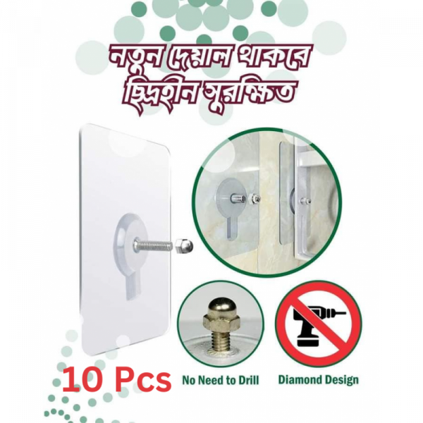 Nut Screw Wall Hook