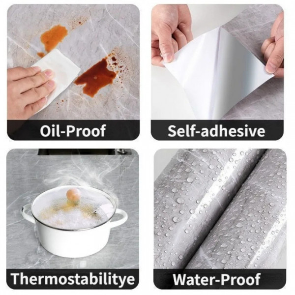 Oil Sticker ( Silver)