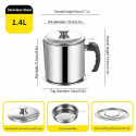 Oil Strainer Pot (1250 ML)