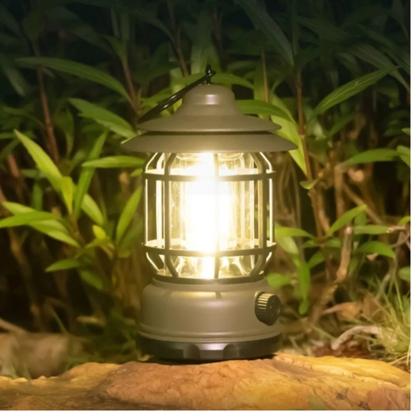 Rechargeable Camping Lamp ( Green )