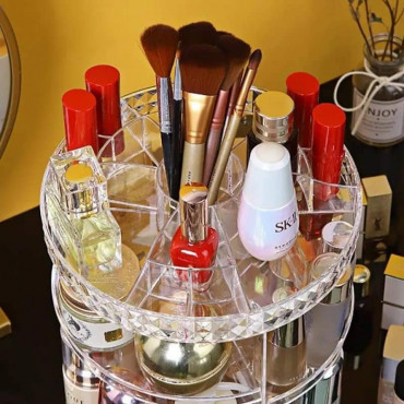Rotating Cosmetic Organizer