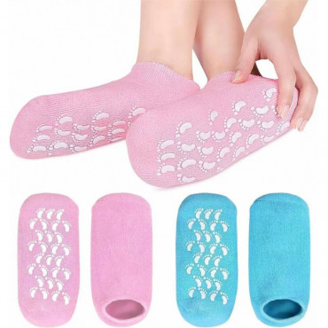 Silicone Moisturising Socks (২ জোড়া)