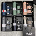 Vacuum Flask Set (Silver)