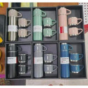 Vacuum Flask Set (Silver)