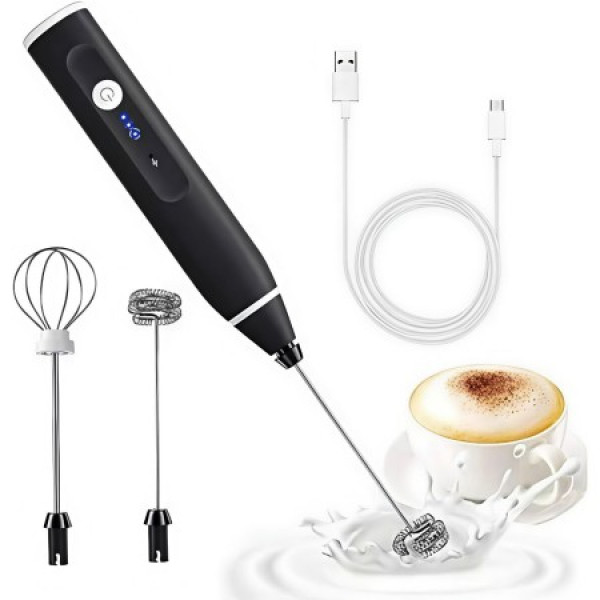 Rechargeable Coffee Foamer 2in1