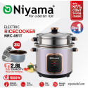 Niyama Electric Rice Cooker - NRC-081T   
