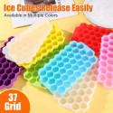 Ice Mold (Tray -37) Ice Tray, Ice Cube Mold Maker, Ice Box For Freezing