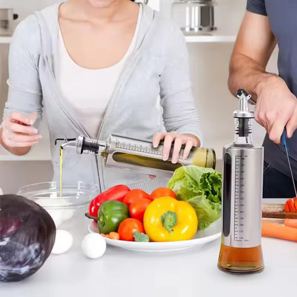 Glass Oil Control Pot