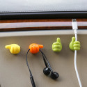 Hand Thumb Shaped Cable Cord Holder 10 pics set