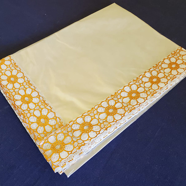 Transparent 6 Chair Dining Table Cover