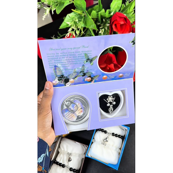Love Pearl Necklace Gift