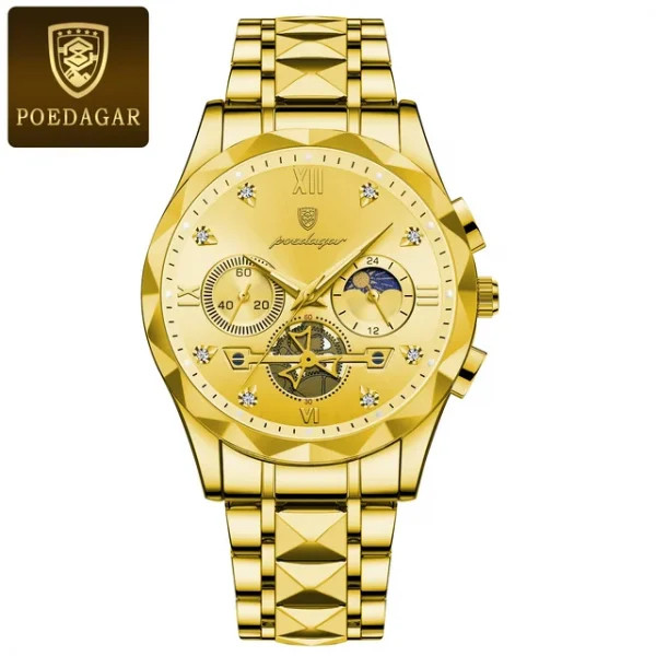 POEDAGAR 996 Watch for Men Fashion