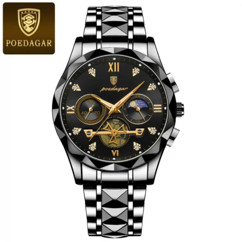 POEDAGAR 996 Watch for Men Fashion