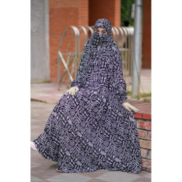 Long Abaya Zilbab Code-370