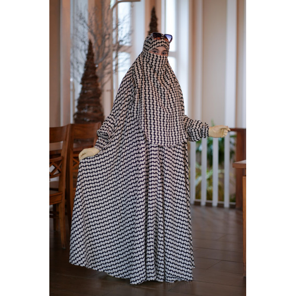 Long Abaya Zilbab Code-372