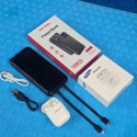 Ven Den power bank and Samsung Airbuds