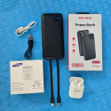 Ven Den power bank and Samsung Airbuds