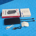 Ven Den power bank and Samsung Airbuds