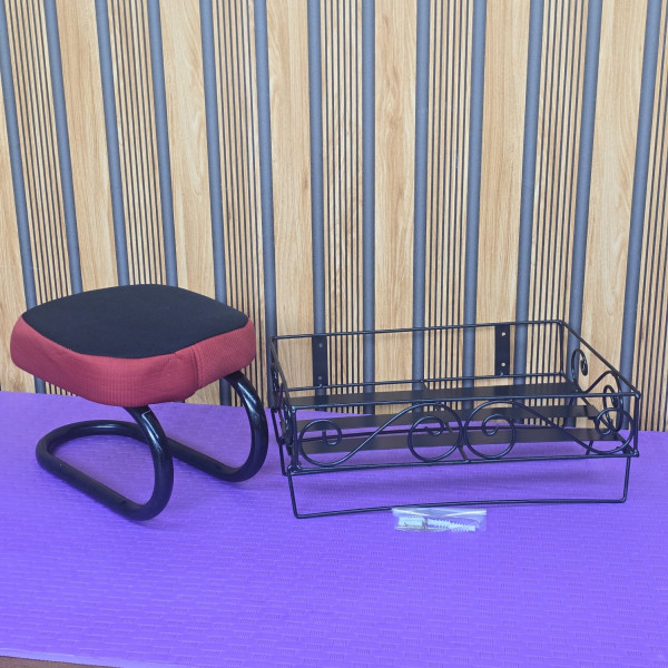 Comfortable Namaj Stool Quran & Jaynamaj Wall Rack
