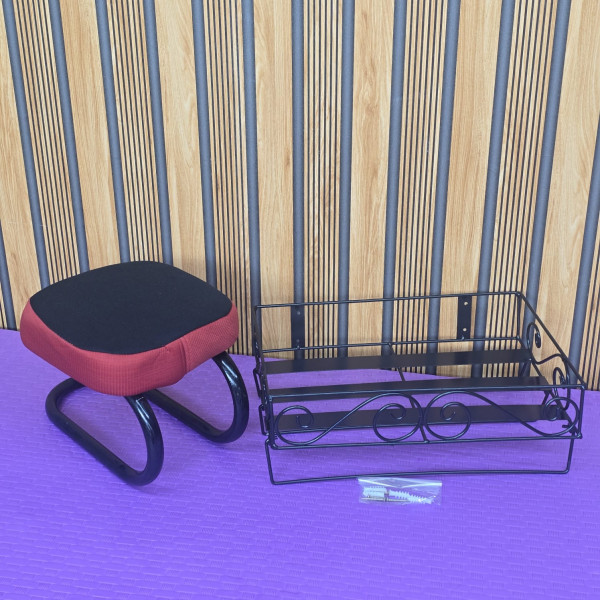 Comfortable Namaj Stool Quran & Jaynamaj Wall Rack
