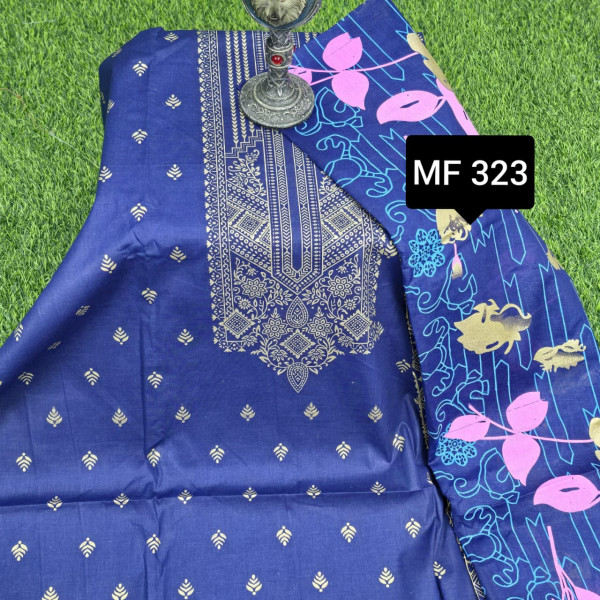 স্কিন প্রিন্টেড থ্রি-পিস Mf 323