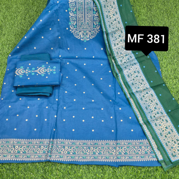 স্কিন প্রিন্টেড থ্রি-পিস Mf 381