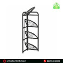  4 Layer Foldable Corner Shelves