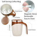 Automatic Magnetic Stirring Tea/Coffee Mug