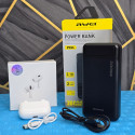 Awei P6K 20000mAh Double USB Output Power Bank and Air Pods