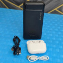 Awei P6K 20000mAh Double USB Output Power Bank and Air Pods