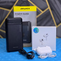 Awei P6K 20000mAh Double USB Output Power Bank and Air Pods