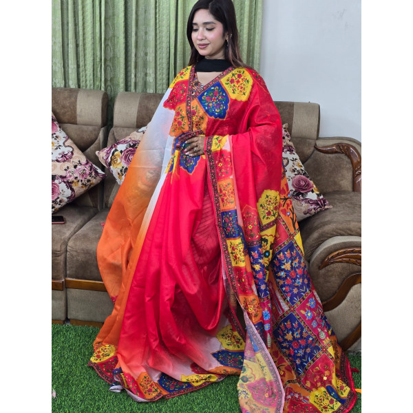 Chanderi Silk Sharee  902