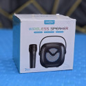 GTS 1941 & GTS Bluetooth Speaker Outdoor Portable Mini Wireless Microphone Karaoke Speaker Microphone Set