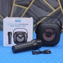 GTS 1941 & GTS Bluetooth Speaker Outdoor Portable Mini Wireless Microphone Karaoke Speaker Microphone Set
