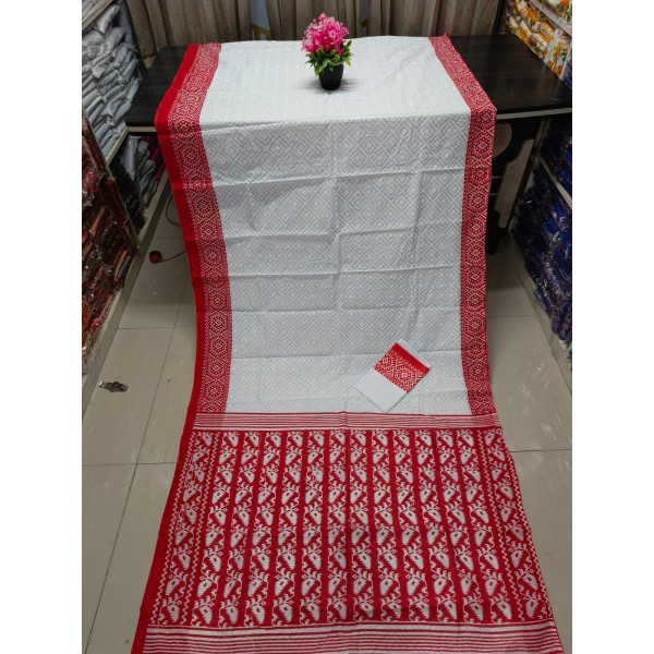 Half Silk sharee