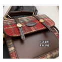 British style - casual backpack for women 