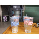 Water Bottle with Lid & Straw (Thermal Reusable Multi-Use)