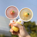 Mini Rechargeable handheld flower fan