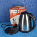 Prestige Electric Kettle - 2L - Silver and Black - Elevate Your Tea-Making Experience