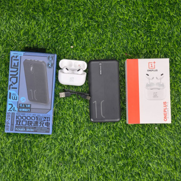 REMAX Power bank & ONEPLUS Airbuds