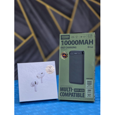 REMAX RPP 10000mAh & Air Buds (2nd Version)