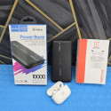 RECRSI RE-PB-101 POWER BANK AND  ONEPLUS AIR PODS COMBO