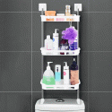 3 Tier Multi Functional Toilet Storage Rack
