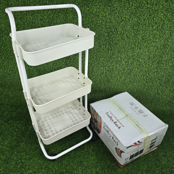 3Layer Multipurpose Trolley Rack