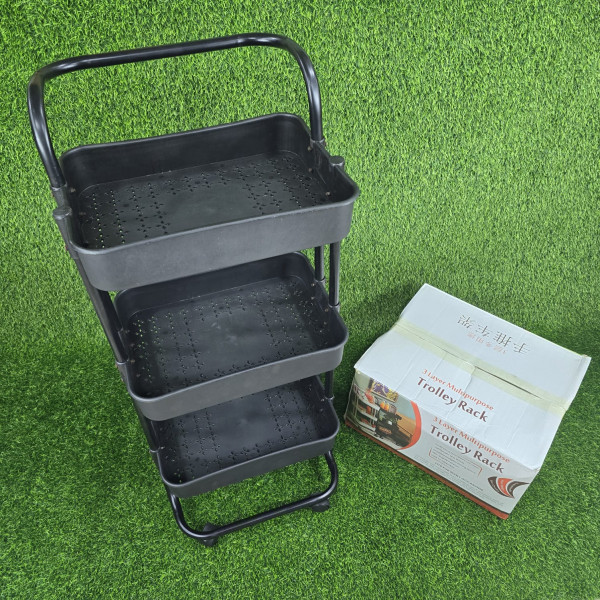 3Layer Multipurpose Trolley Rack