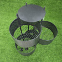 4 layer Round shape kitchen rack 