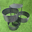 4 layer Round shape kitchen rack 