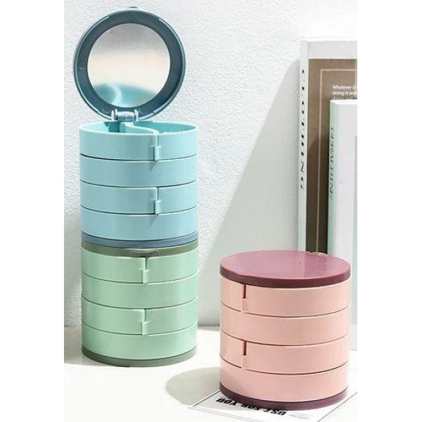 4 Layer Rotating Jewellery Box