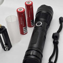 Waterproof Zoom Torch Light  7800mAh 